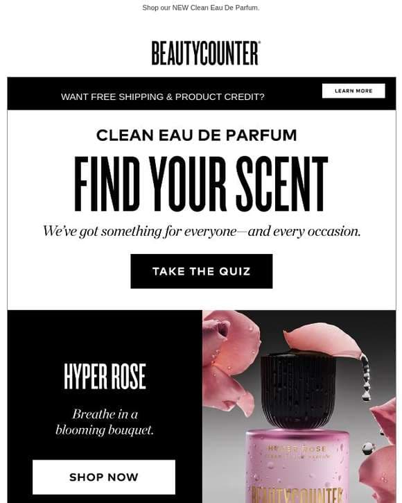 Take the quiz, find your scent