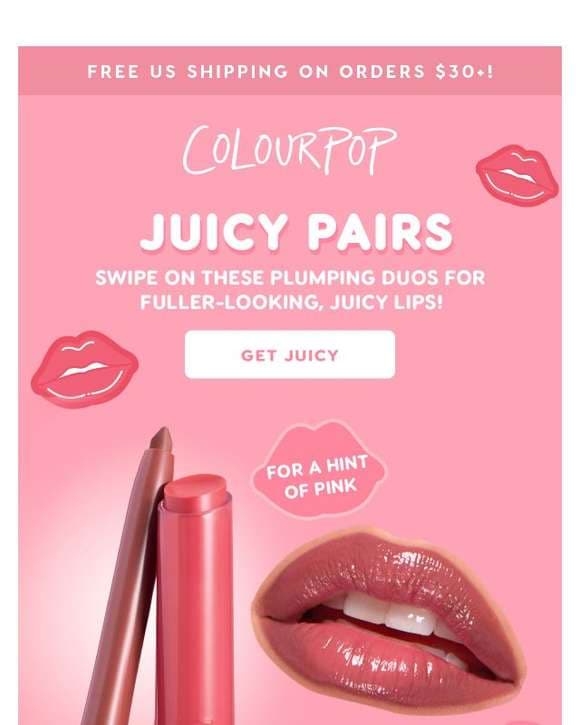 Plumping duos for juicy lips  👄