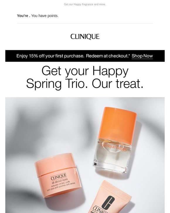 Happy Spring Trio 🧡 Enjoy these bright minis free with $50 purchase. 
