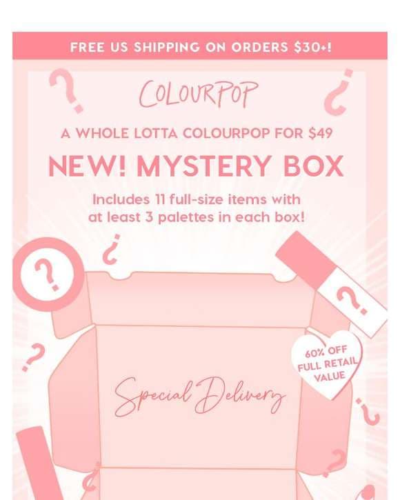 NEW $49 Mystery Box with 11 items  ✨
