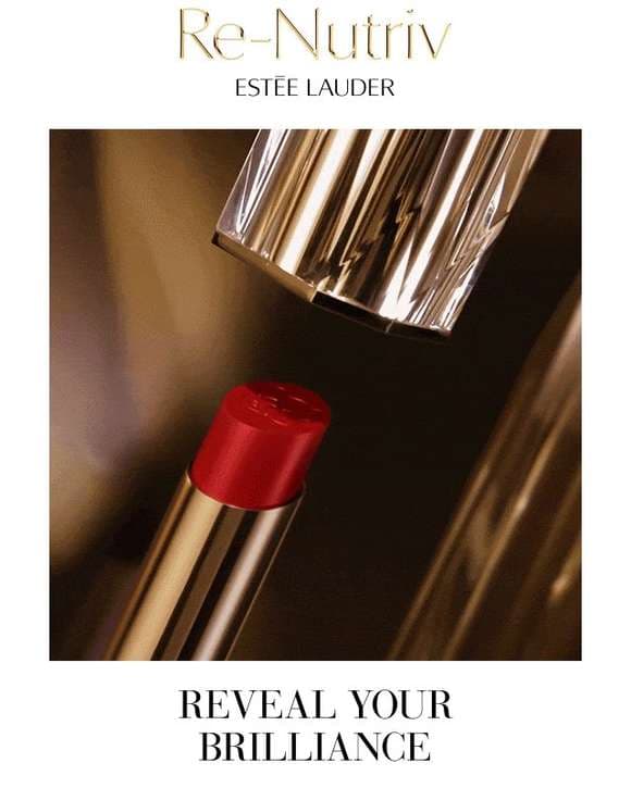 Reveal Your Brilliance 💎 New Re-Nutriv Diamond Lipcolor