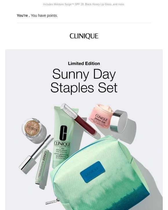 ☀️ Sunny Day Staples set. 5 full sizes!