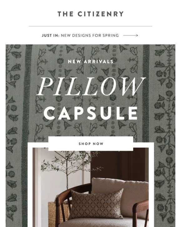 The Spring Pillow Capsule