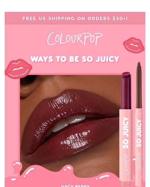 Juicy lips 2 ways  💋🍒