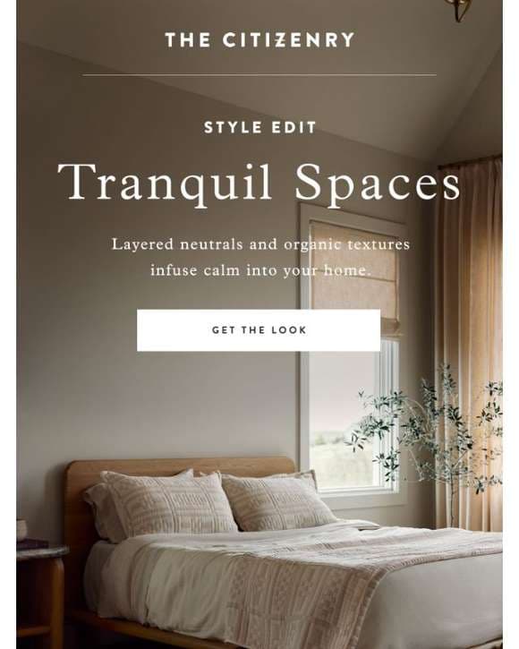 Style Edit: Tranquil Spaces