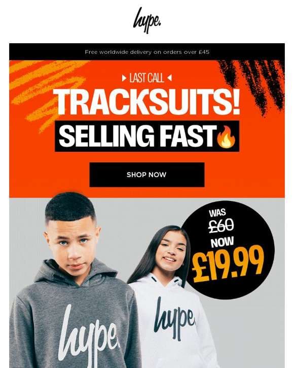 🔥Hurry, Limited Stock! Grab Kids Tracksuits for Only £19.99!🔥