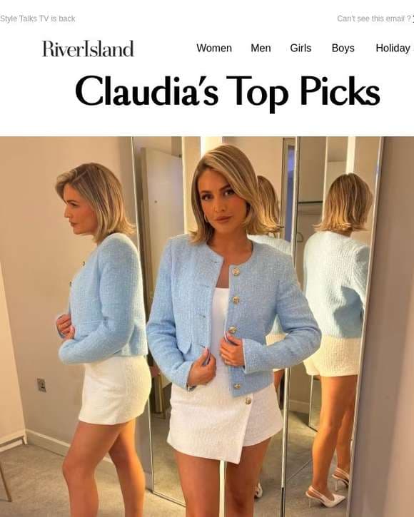 Claudia Fogarty's top picks
