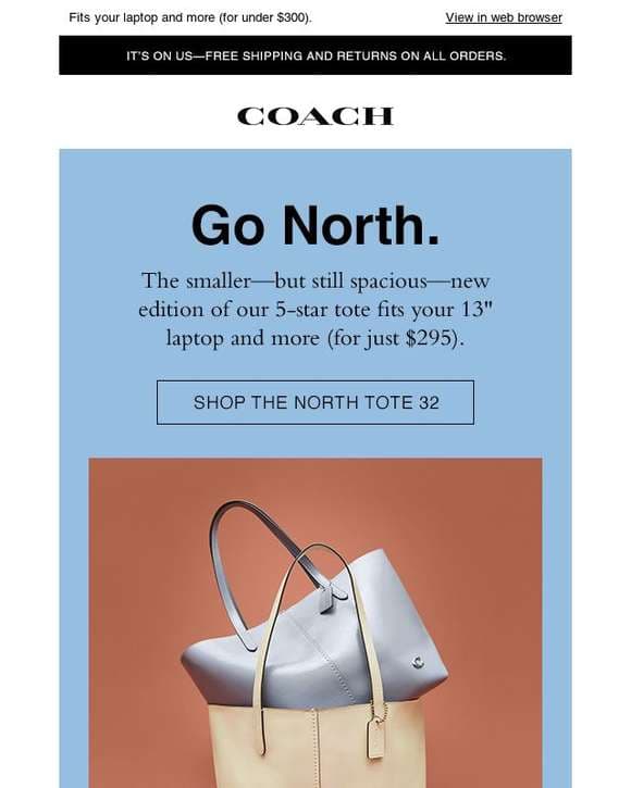 Meet the North Tote 32.