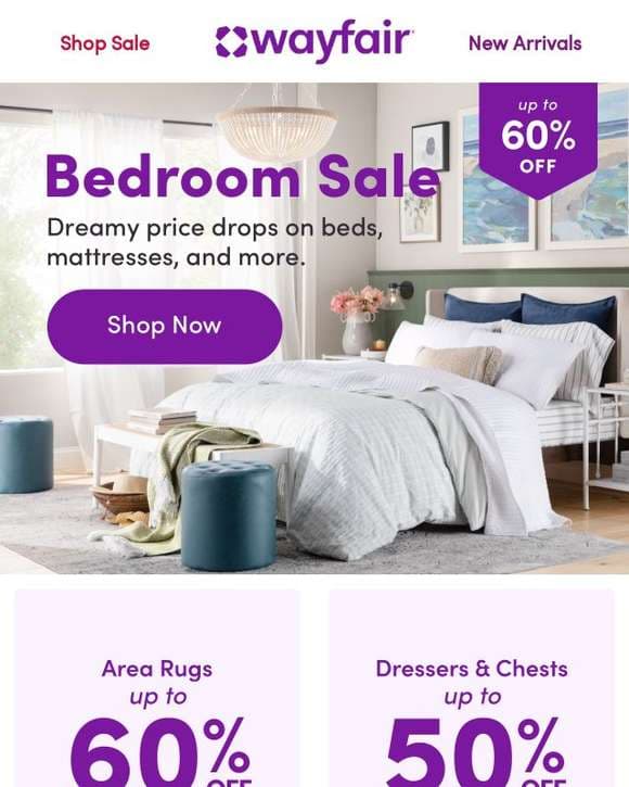 ❗ Bedroom Sale ❗ Up to 60% OFF ❗  GO →