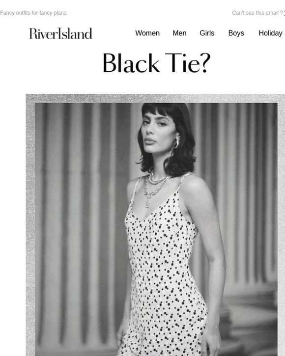 Your black and white spring styles