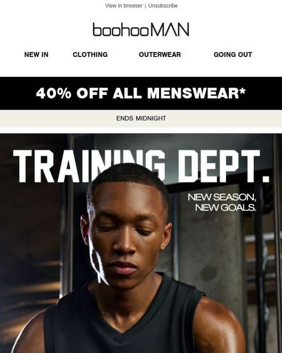 Just Dropped: Training Dept