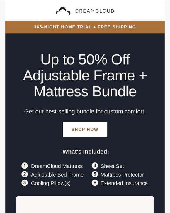 Customize Your Comfort: Up to 50% Off Adjustable Beds! ➡️