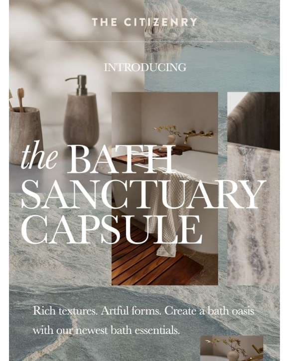 Introducing: The Bath Sanctuary Capsule