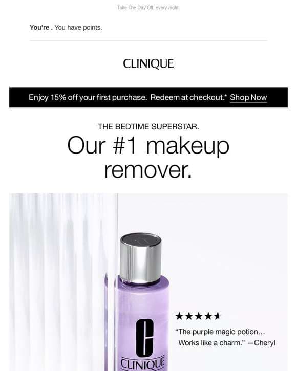 Our #1 makeup remover 🌟💜