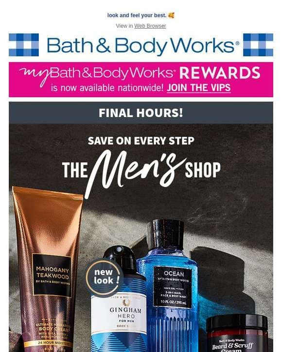 final hours! $5.95 body care flair! 😀