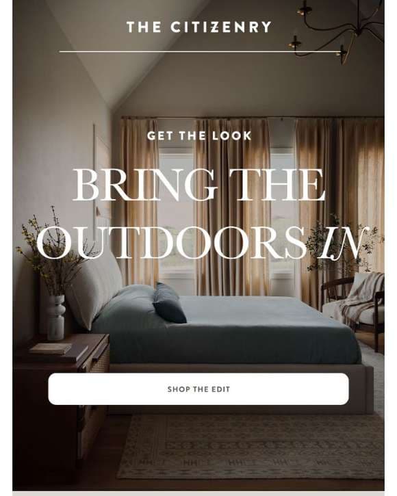 Bring The Outdoors In