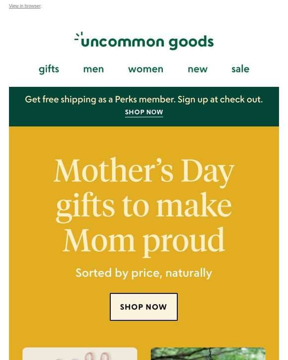 Mother's Day gifts to make Mom proud