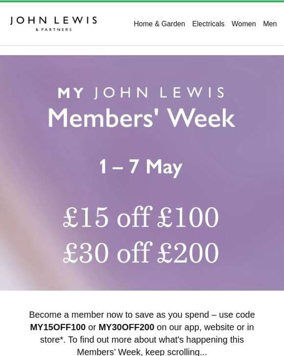 Save up to £30 when you become a member