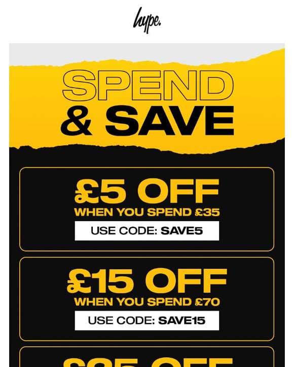 Get £25 Off Your Purchase: Spend More, Save More!🔥