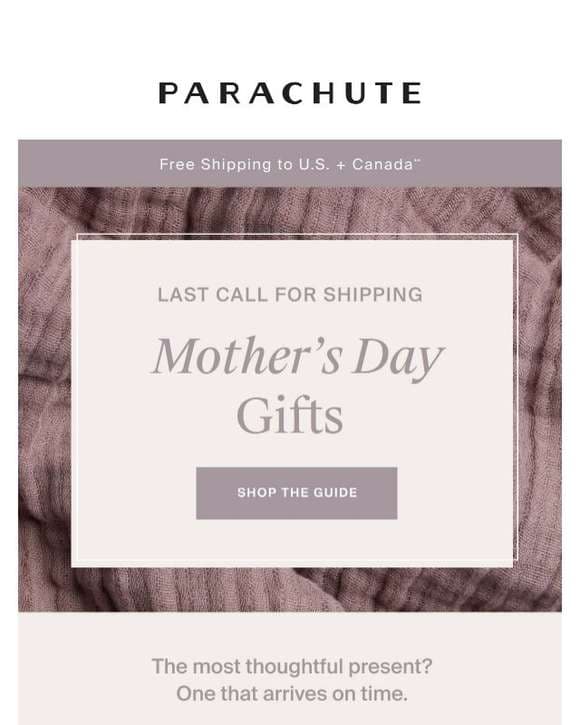 Last Day To Get Your Gifts On Time
