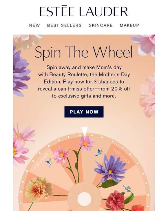 Take it for a Spin ✨ Mother’s Day Beauty Roulette