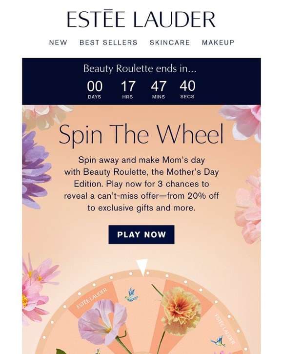 Ends Tonight ✨ Beauty Roulette, The Mother’s Day Edition