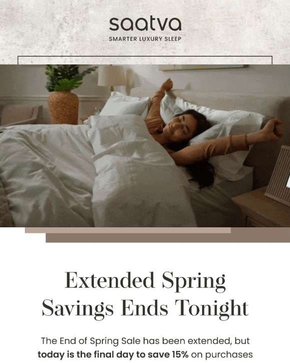 End of Spring Sale Extended!