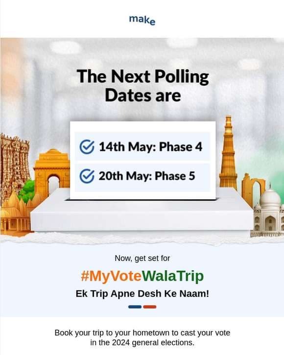 1 Trip Important for India, Plan NOW!