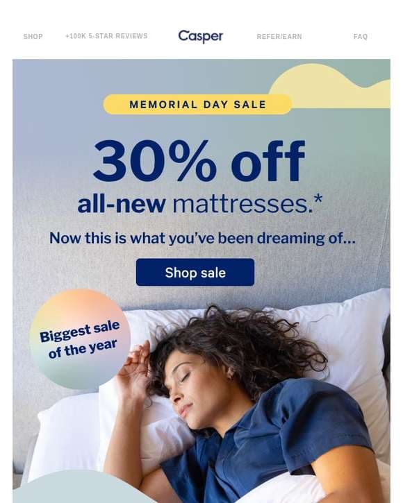 Biggest sale on our best mattresses ever?