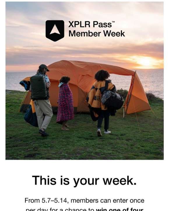 Hurry—our Member Week promotion ends today.