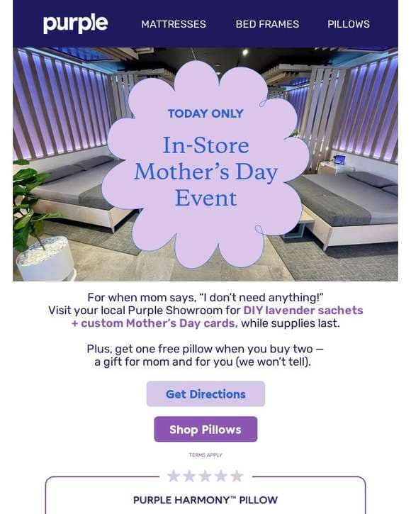 YOU’RE INVITED: In-Store Mother’s Day Event