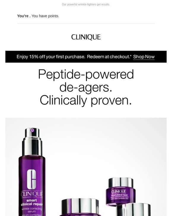Clinical solutions for lines and wrinkles.
