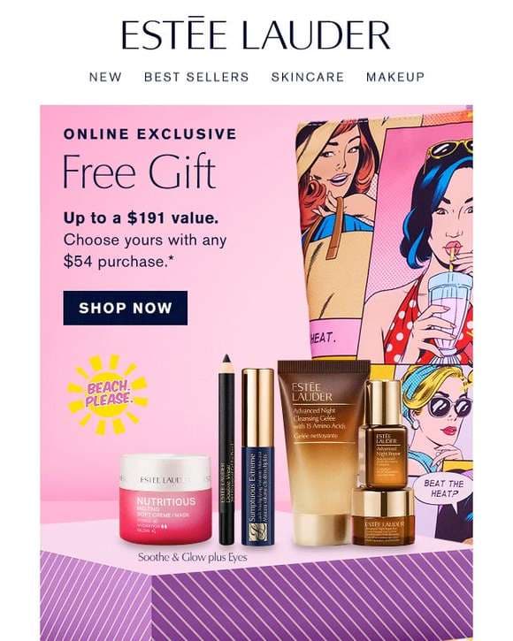 Ready, Set, Shop 🛍️ Free 8-Piece Gift: Up to a $256 Value, with your purchase.