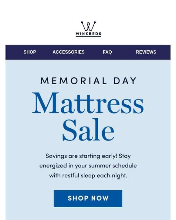 $300 Off for Memorial Day
